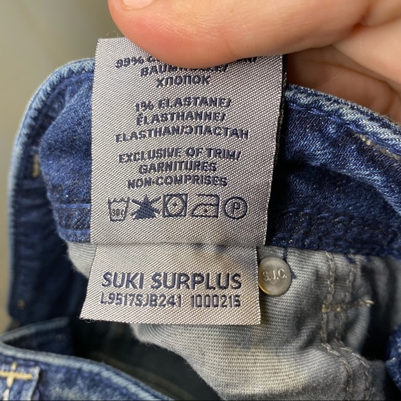 SILVER Jeans Women’s Size W30/L30 Denim Suki Bootcut Fit Stretch Mid Rise - Picture 12 of 13